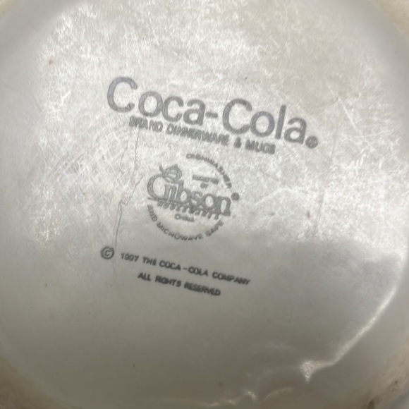 LOT of 3 Vintage Coca-Cola Coke Coffee Mug Cup Gibson 1997 - Picture 8 of 10